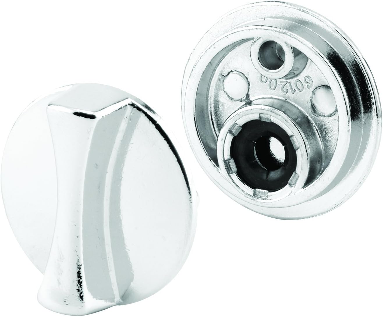 Sentry Supply 650-7804 Concealed Latch Knob, 1-5/8 Inch, Cast Zamak, Chrome Plated, Pack of 1 Set