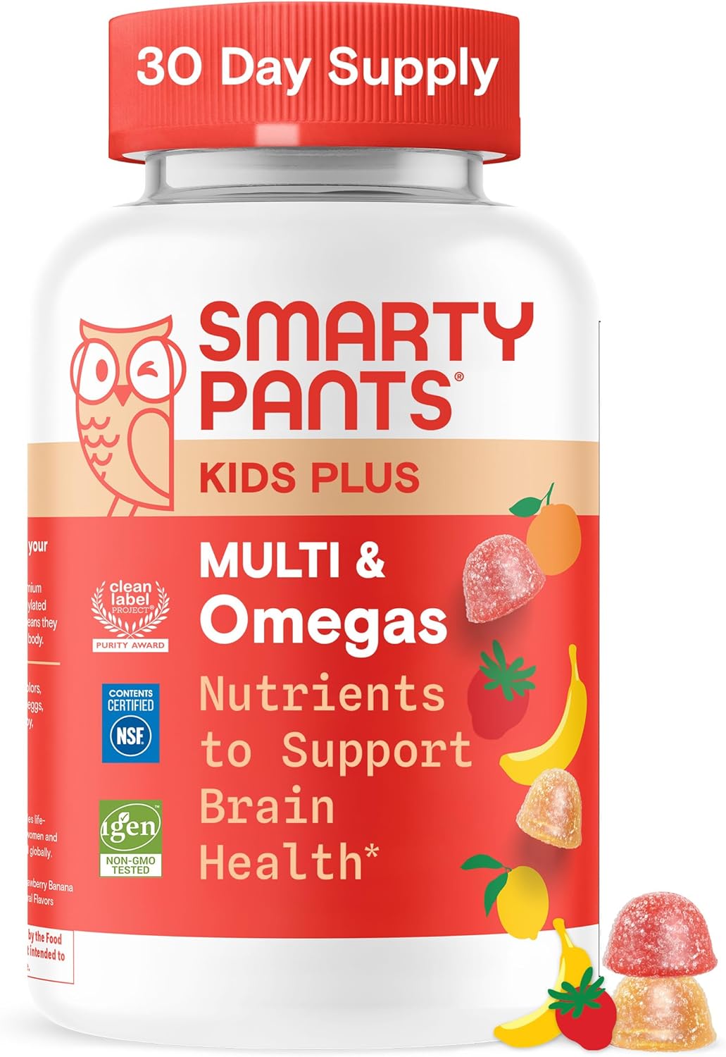 SmartyPants Kids Multivitamin Gummies –...