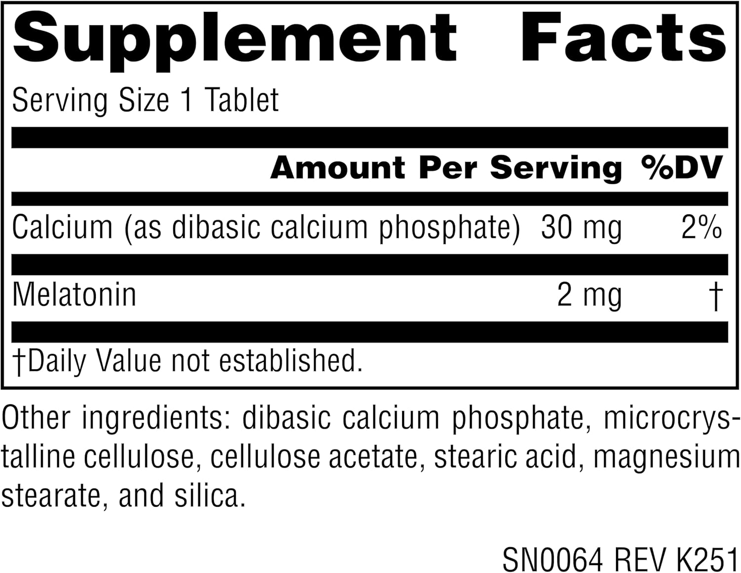 Source Naturals Melatonin, Helps Promote Sleep* - 2 mg - 240 Time Release Tablets