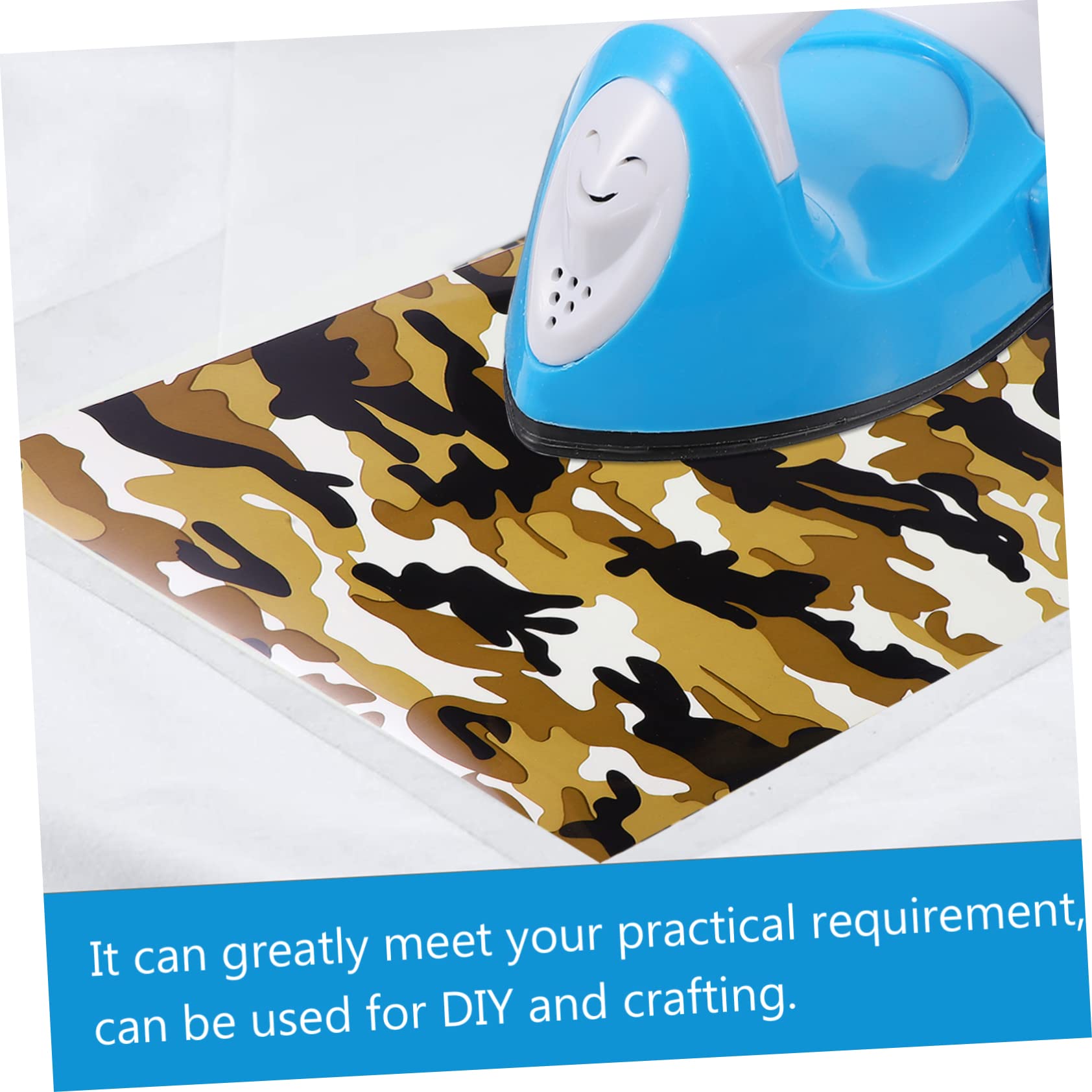 IMIKEYA Ferro da Stiro Elettrico Portatile Mini Riscaldamento Rapido e Manico Ergonomico per Progetti DIY di Melty Bead e Trasferimento Termico