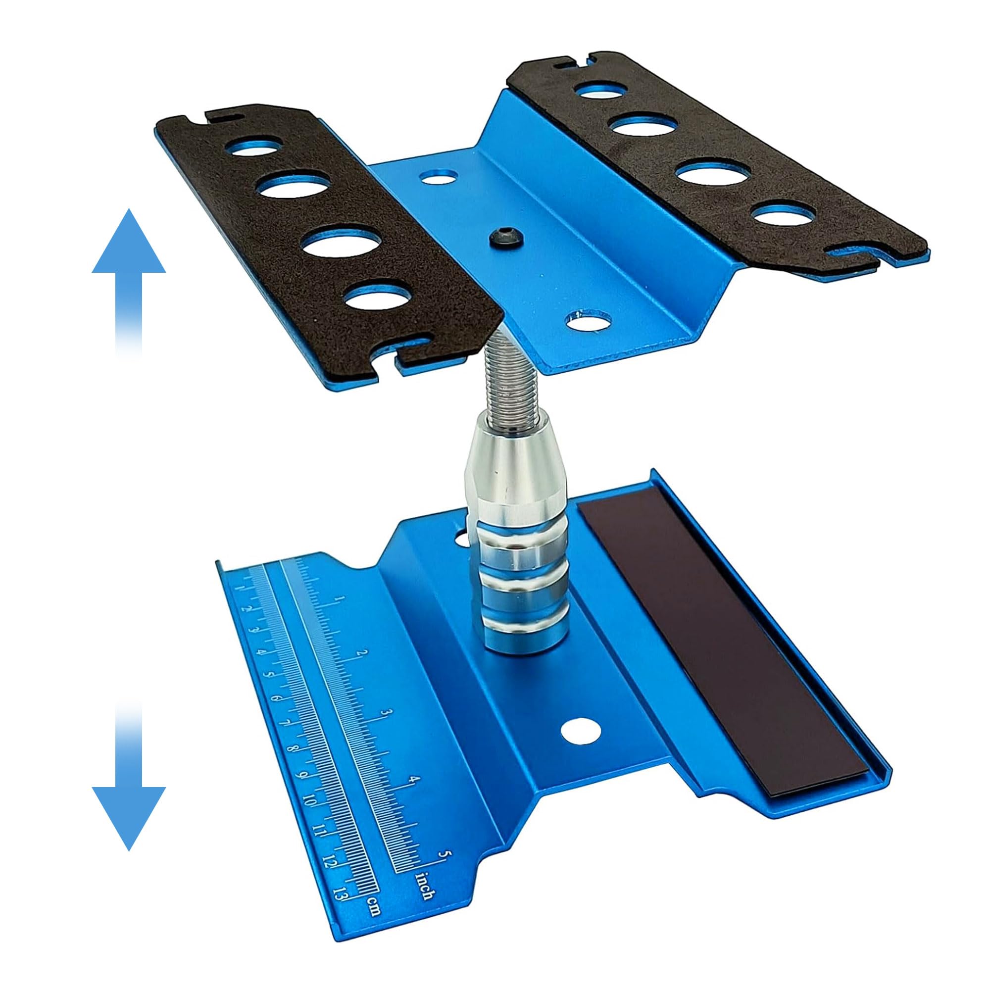 RC Car Work Stand and Screw Tray 360 Degrees, RC Car Aluminium Repair Workstation - Image 4