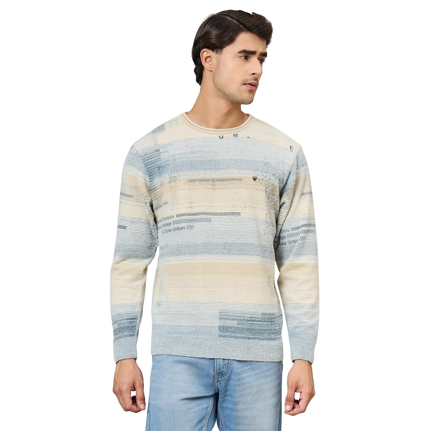 duke Men's Acrylic Blend Modern Cardigan Sweater-picture-11