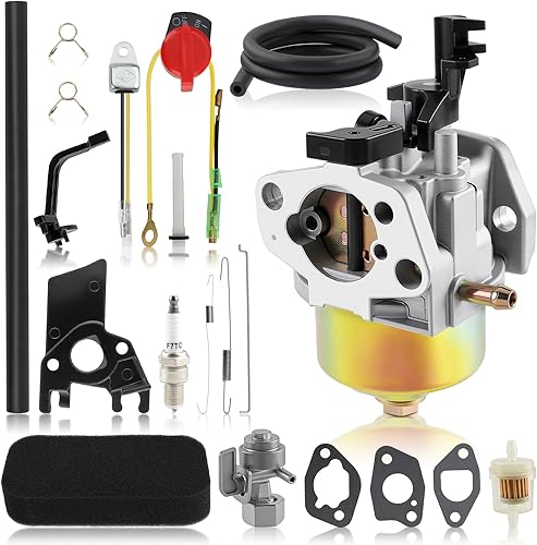 MOTOALL Carburador Carb 16100-ZH8-W51, 16100-ZH8-W61, 16100-ZE1-814, 16100-ZE1-825 para Champion Power Equipment CPE 3000W 3500W 4000 Watt 6.5HP