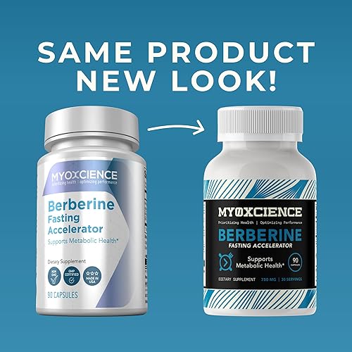 Miniatura 3 de MYOXCIENCE Acelerador de ayuno de berberina | Himaberb Berberina HCL con ALA (ácido alfa lipoico) y biotina (90 cápsulas)