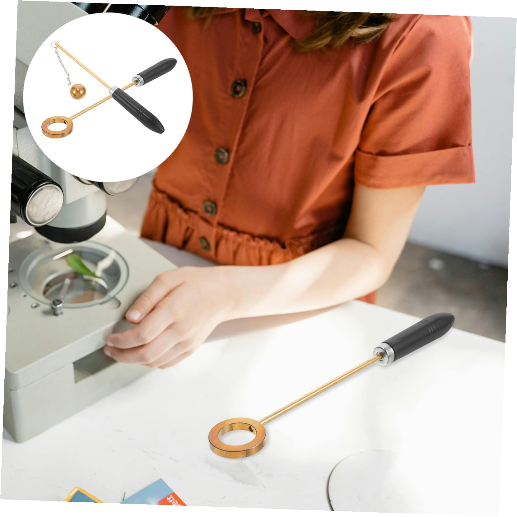 POPETPOP Kit Scientifique en Plastique et Acier Inoxydable de Dilatation et Contraction Thermique Facile à Utiliser pour Expériences Physiques et Enseignement