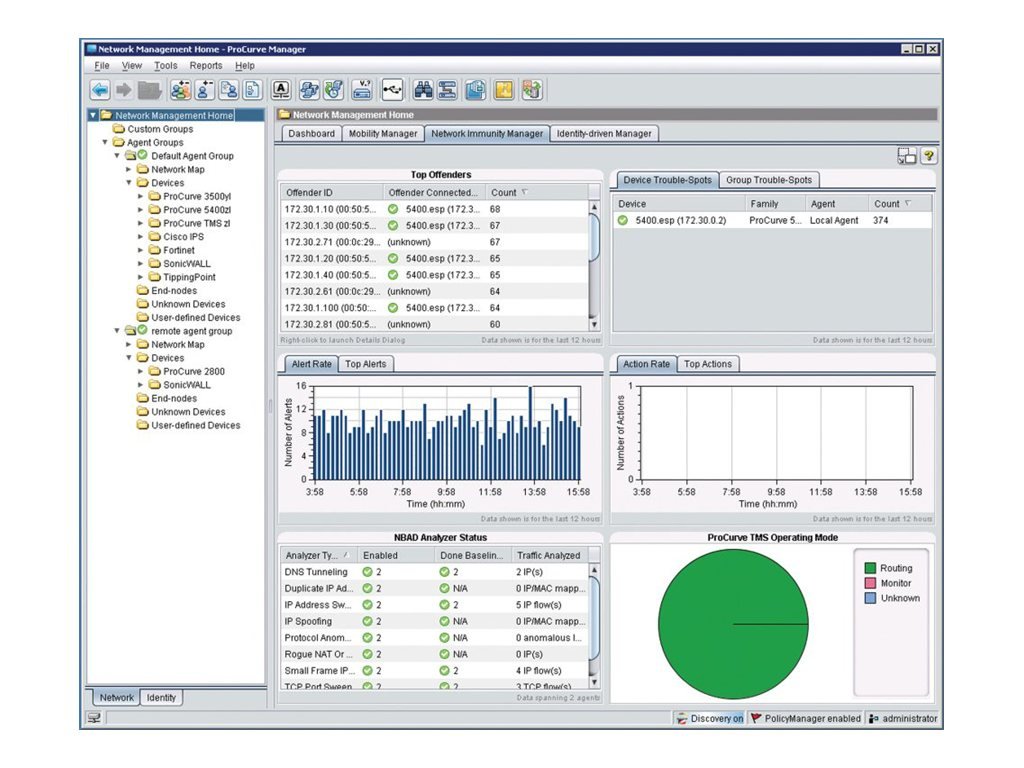 J9161A Procurve Immunity MGR 2.0 50 Device LIC Base Prod