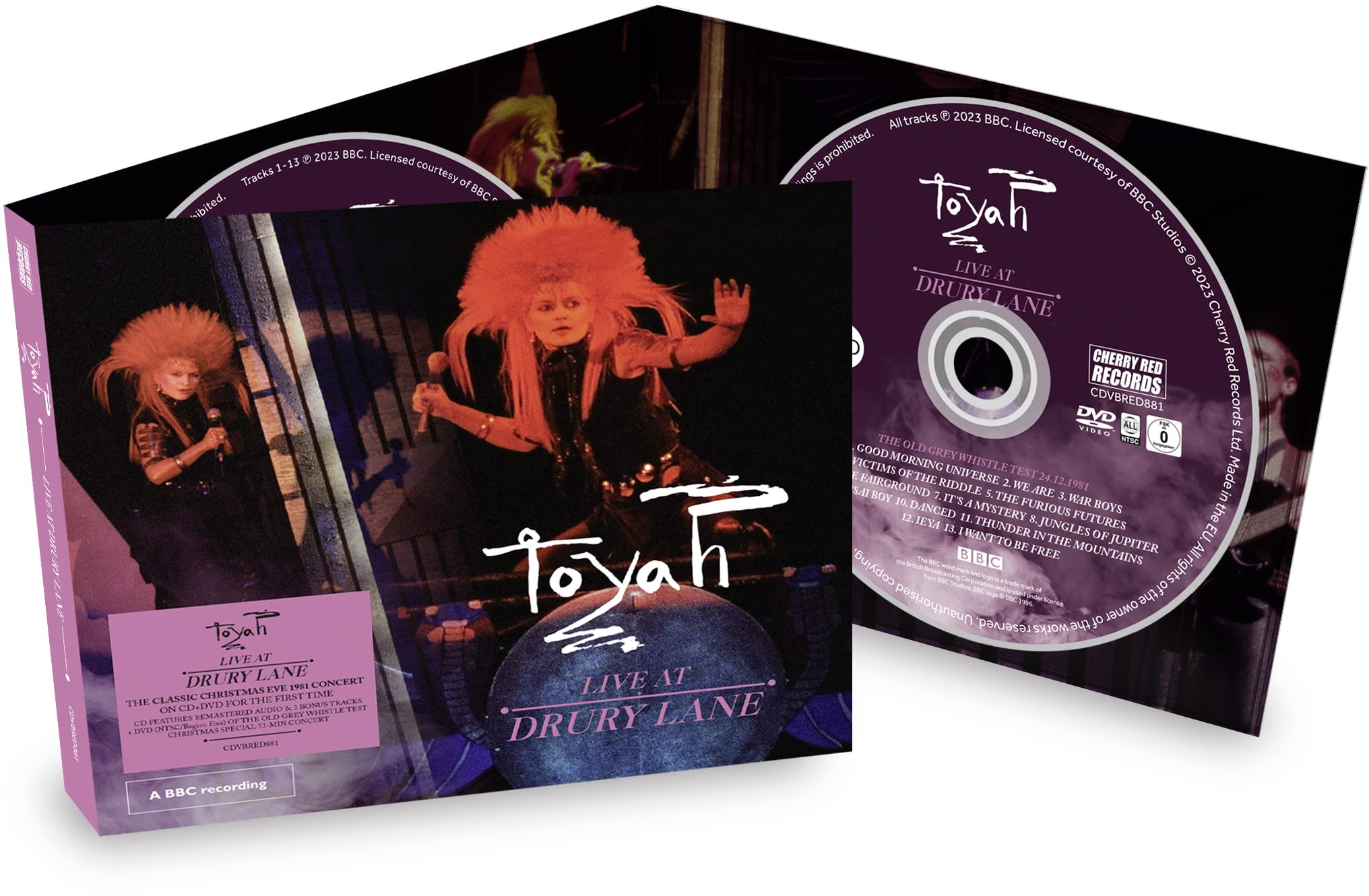 LIVE AT DRURY LANE CD/DVD EDITION