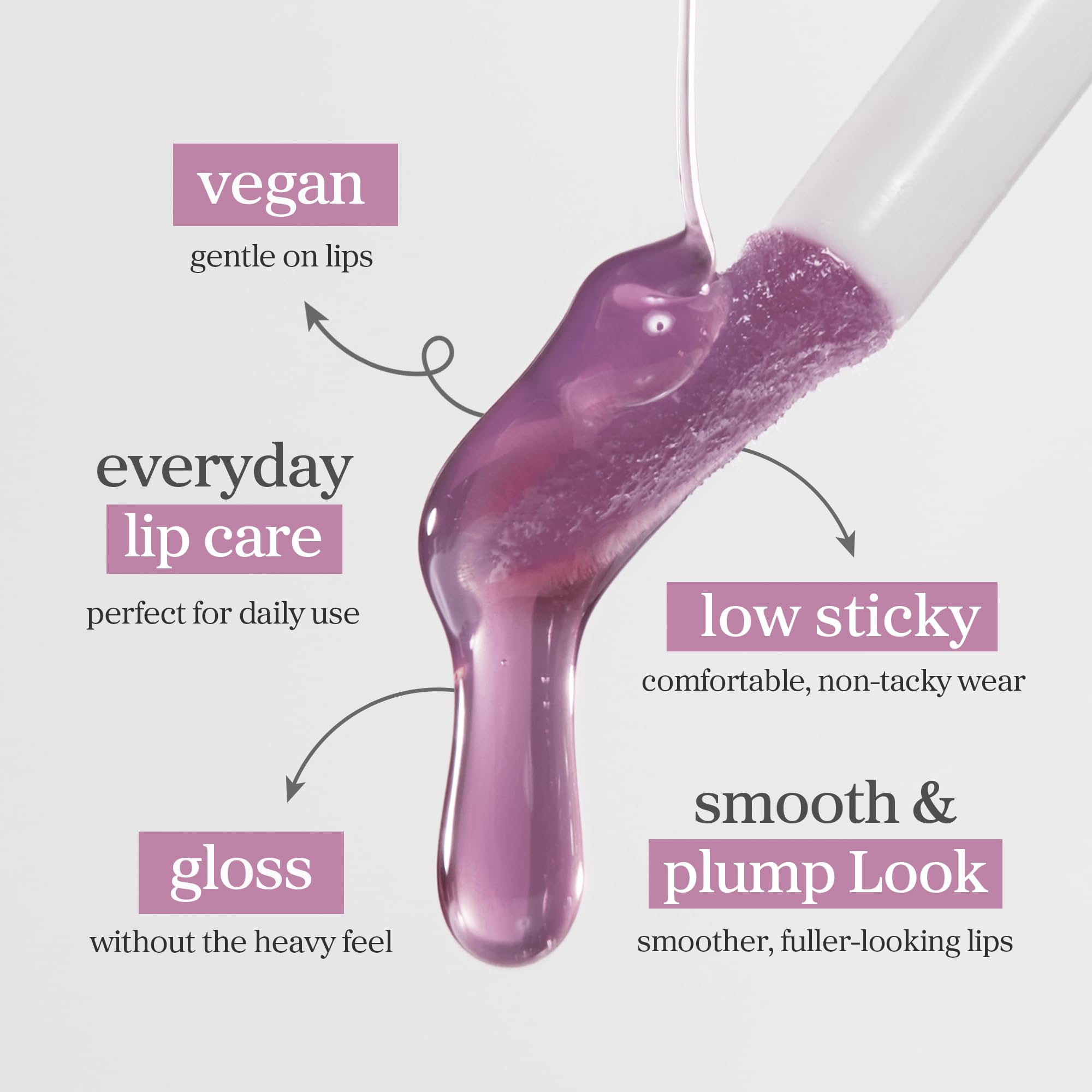 NOONI Huile à lèvres coréenne – Appleblacktea | longue durée, hydratant, repulpant, revitalisant pour les lèvres sèches, imperméable, aucun écaillage, couleur à lèvres hydratante