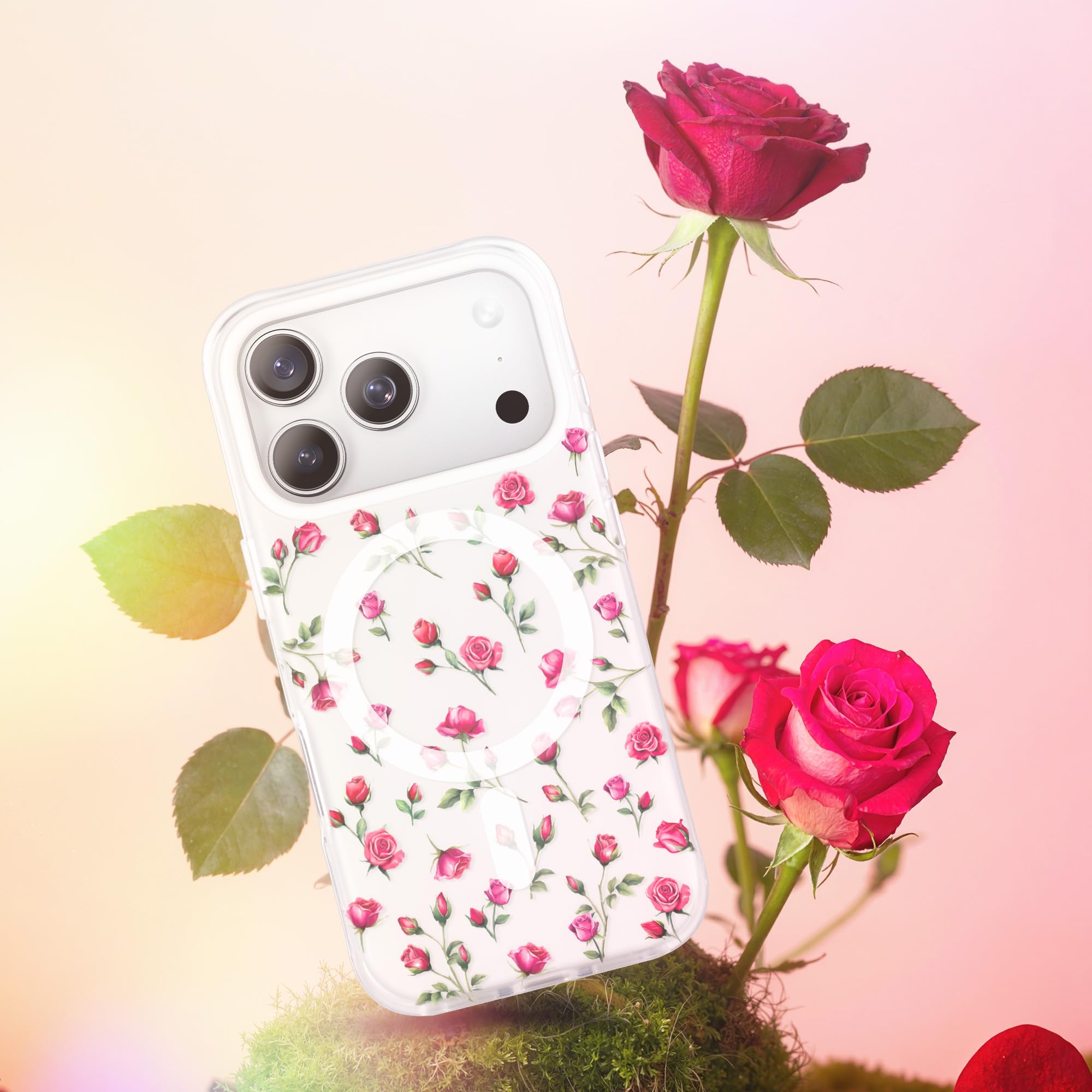 Amazon.co.jp: NIMASO iPhone 17 Pro 用 ケース MagSafe対応 可愛い