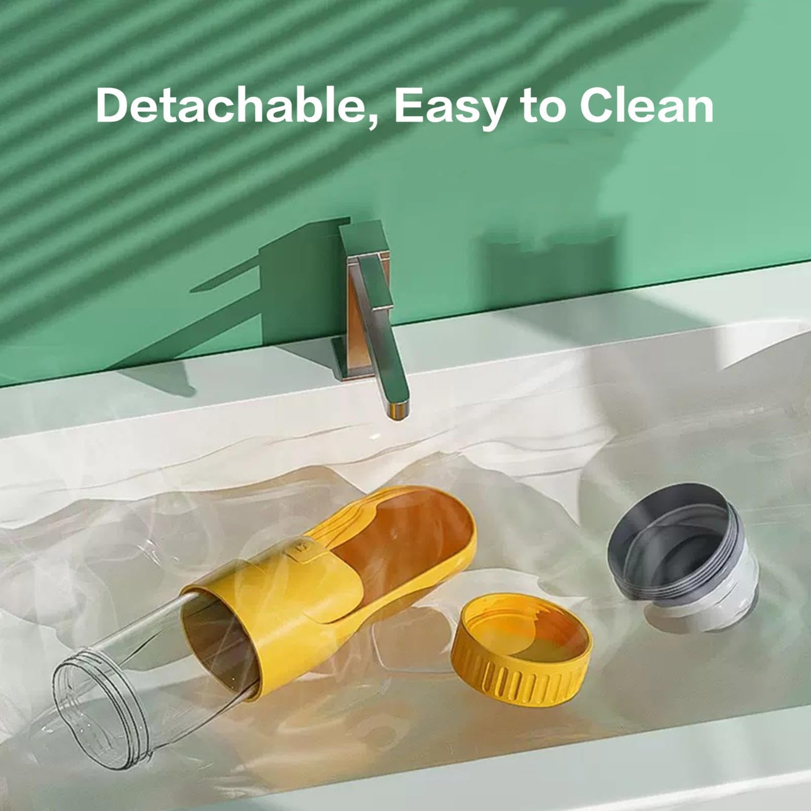 Amazon | 犬 散歩 水, 携帯用折りたたみペット水飲み器350ml 犬 散歩