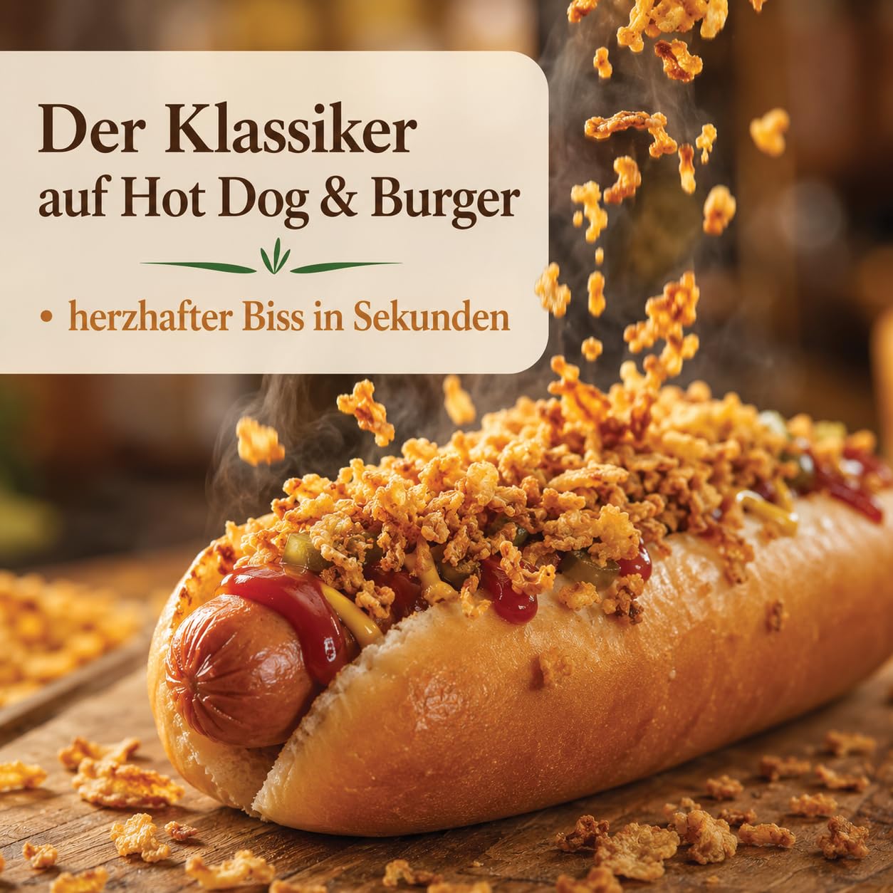 GiDeli Röstzwiebeln 3x5kg - Knusprig Geröstete Zwiebeln, 100% Natürlich - Kross & Aromatisch für Hot Dogs, Burger & Salate - Gebratene Zwiebeln zum Verfeinern von Suppen, Aufläufen & Fleisch