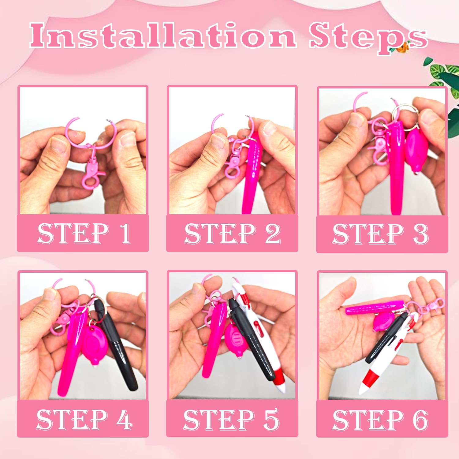 Set di 10 penne da infermiera, con bobina per badge, accessori con penne a sfera, evidenziatori, pennarelli permanenti, torce a LED, clip portachiavi, regali carini e pratici per infermieri e