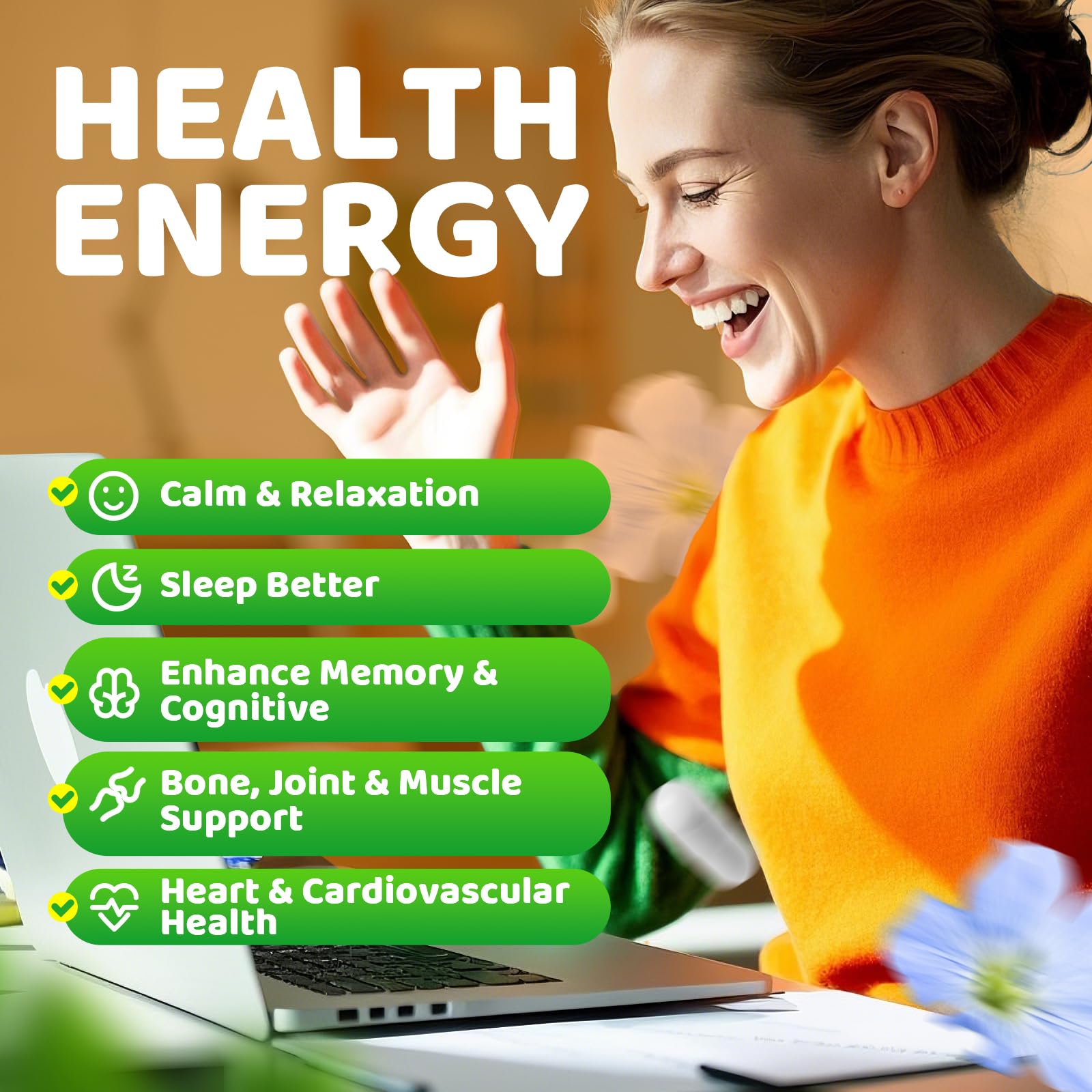 Triple Magnesium Complex 710mg for Sleep & Clam Support, 240 Count — Amazon image 2