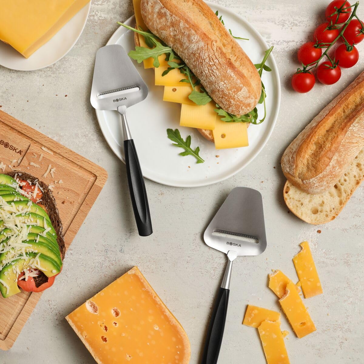 Boska Milano+ Łopatka do sera – z powłoką nieprzywierającą – 235×75×20 mm