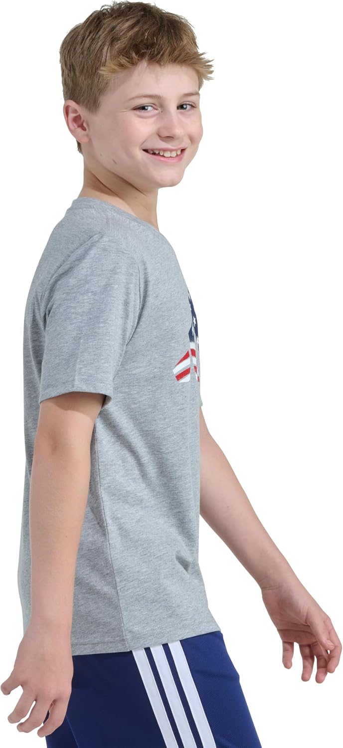 adidas Boys Patriotic Tee image 2