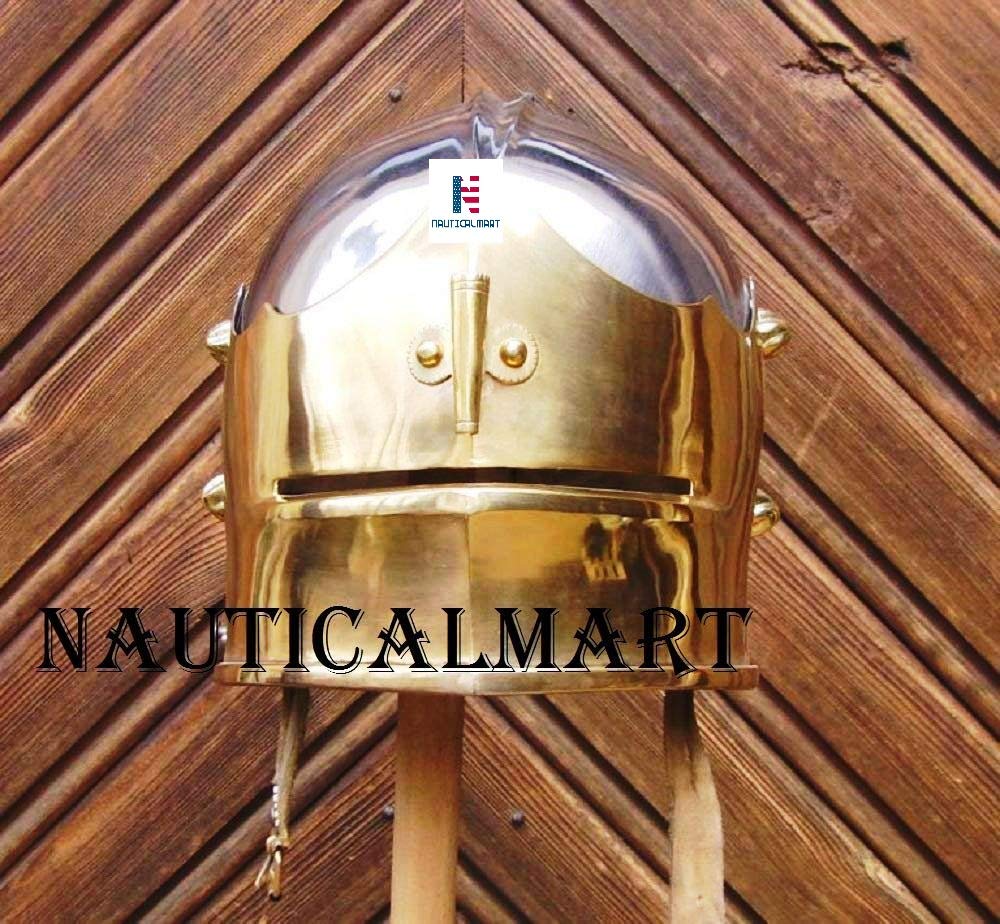 NauticalMart Medieval German Sallet Helmet - Gothic Helmet Reenactment Costume