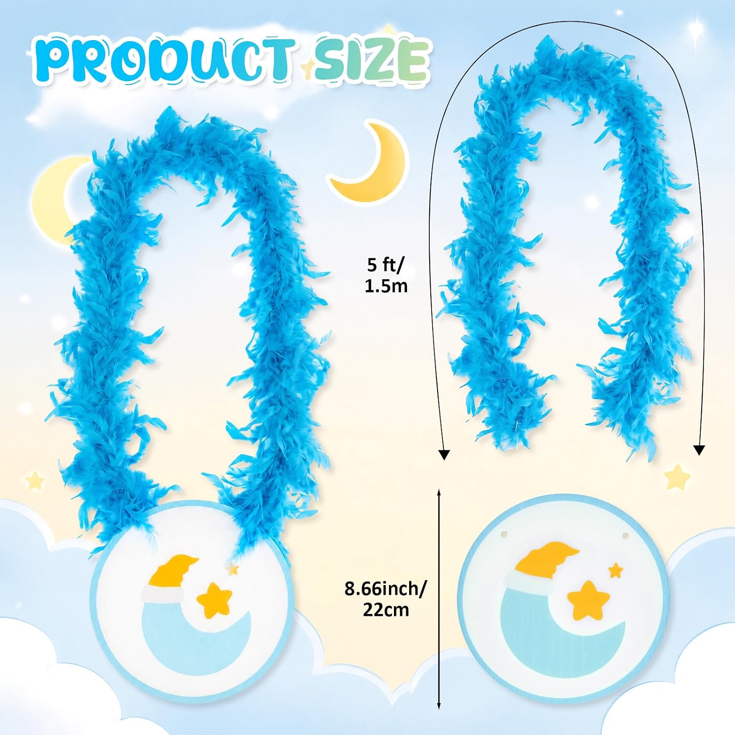 Suncalla 2Pc Halloween Bear Costume Corrugated Round Turkey Fluffy Feather Cosplay Accessory for Adult Woman Party Decor image 2