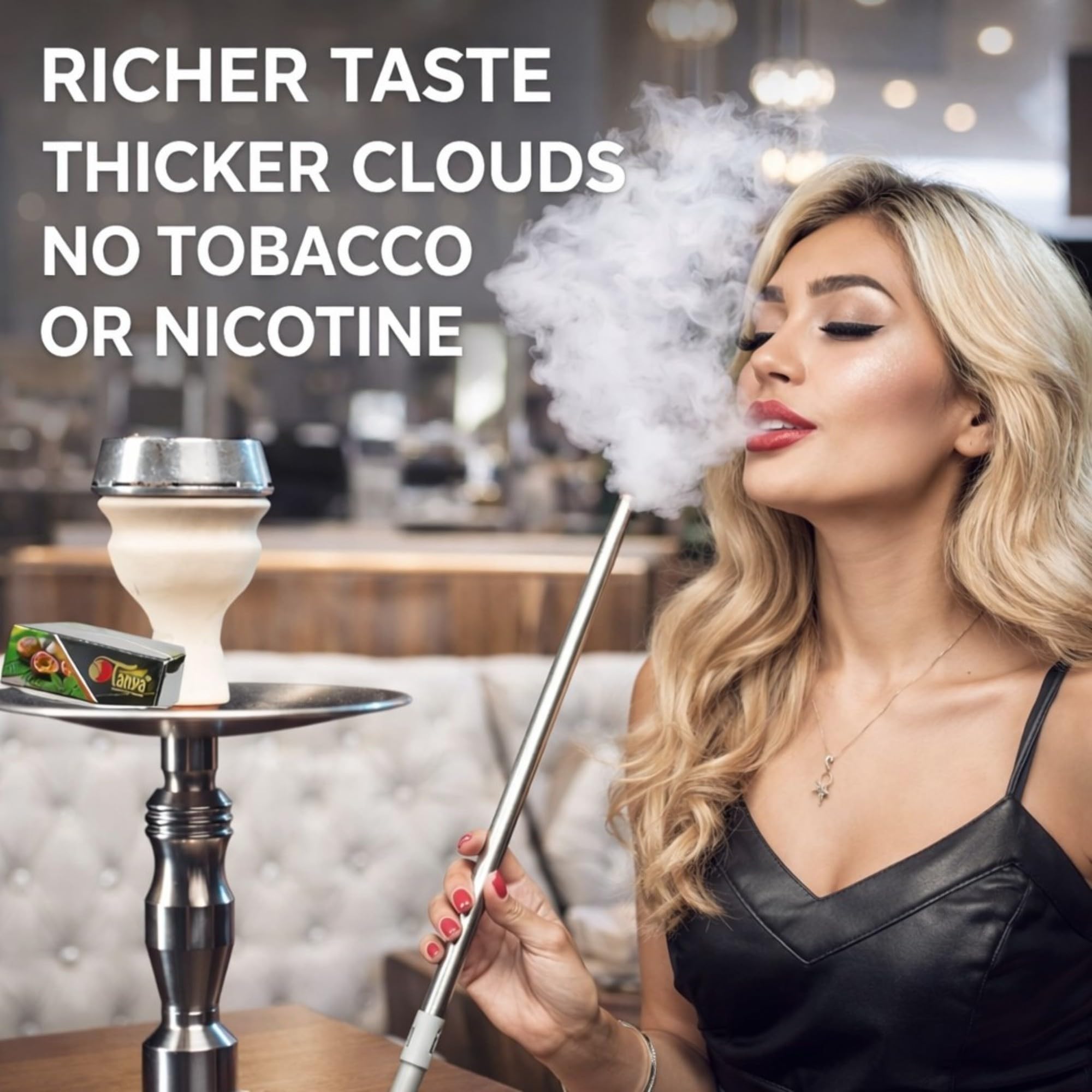 50 grams of tobacco how many cigarettes in a Pack Tanya Herbal Hookah Molasses Fruit