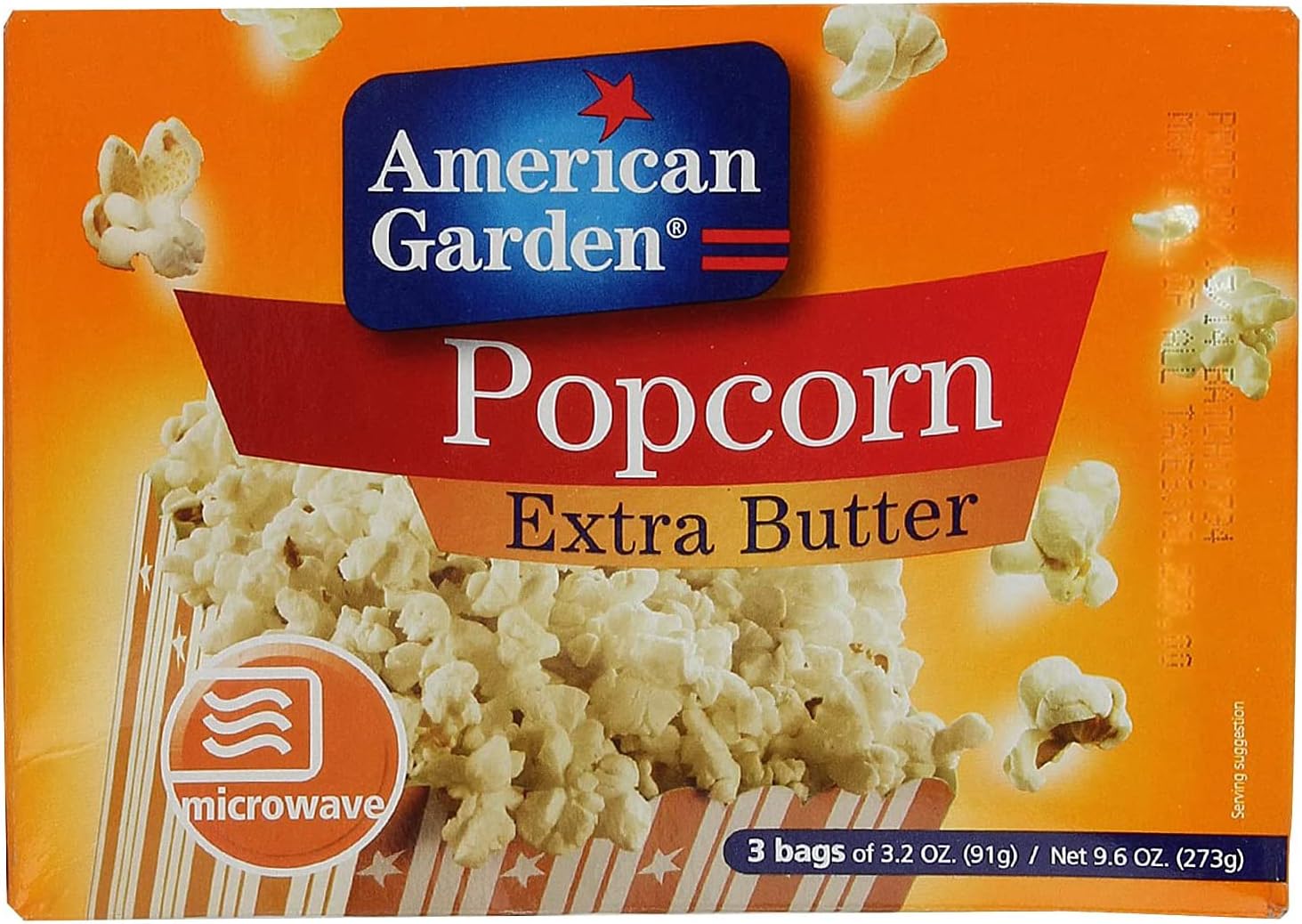AG Microwave Popcorn Extra Butter 10.5oz