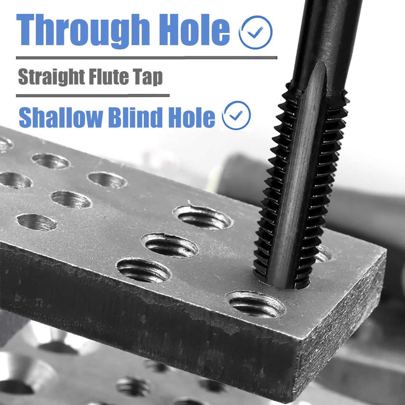 Mesee Thread Taps - Nitriding HSS Set -6