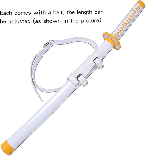 Miniatura 4 de ziqing Espada para cosplay de Demon Slayer hecha a mano, Katana de 31 pulgadas con múltiples estilos para elegir