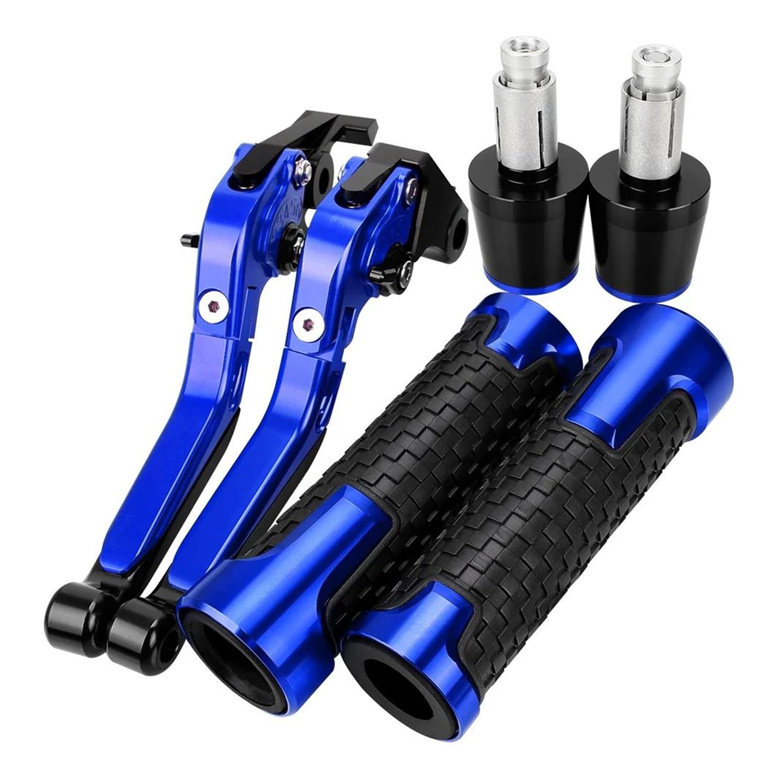 Mamxvkvzeu A2 Motorbike Brake Clutch Handle Levers Motorcycle Brake Clutch Levers Handlebar Hand Grips Ends For Tdm850 Tdm 850 1991-2002