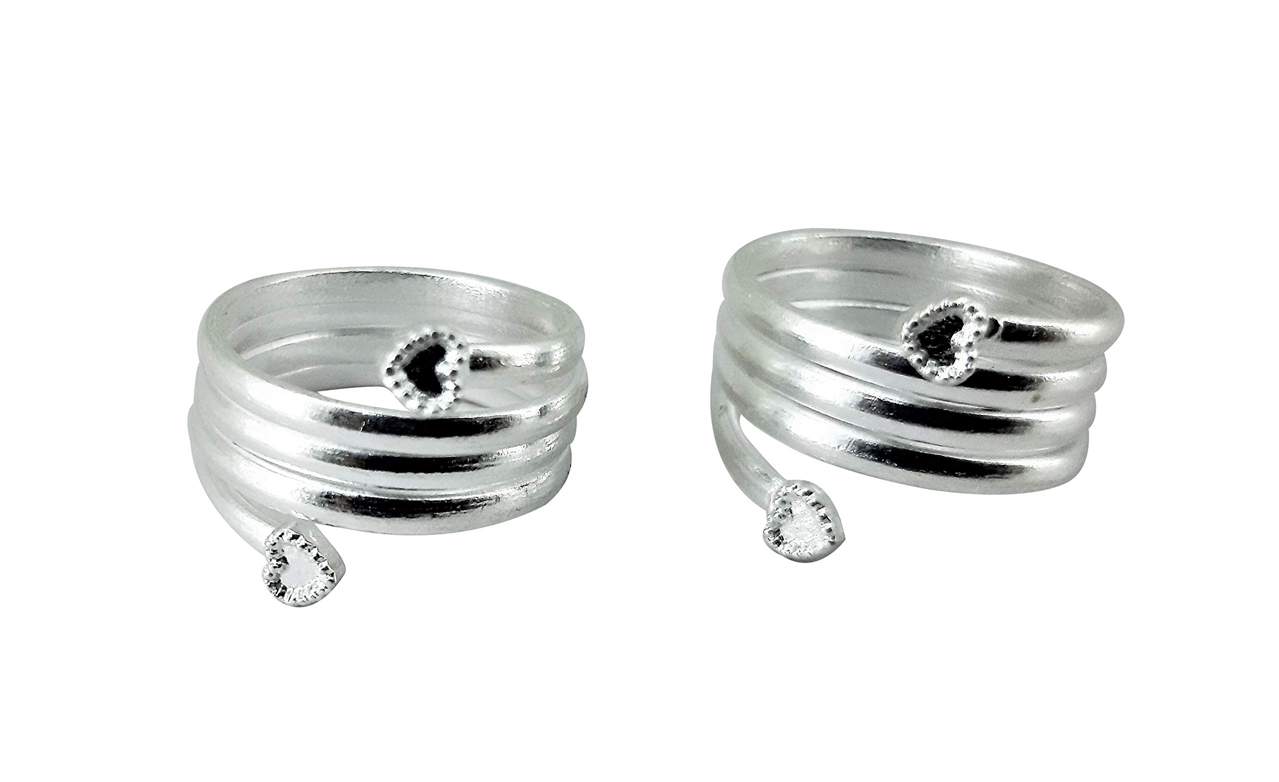 White Fashionable Non-Precious Metal Toe Rings for Women-picture-21