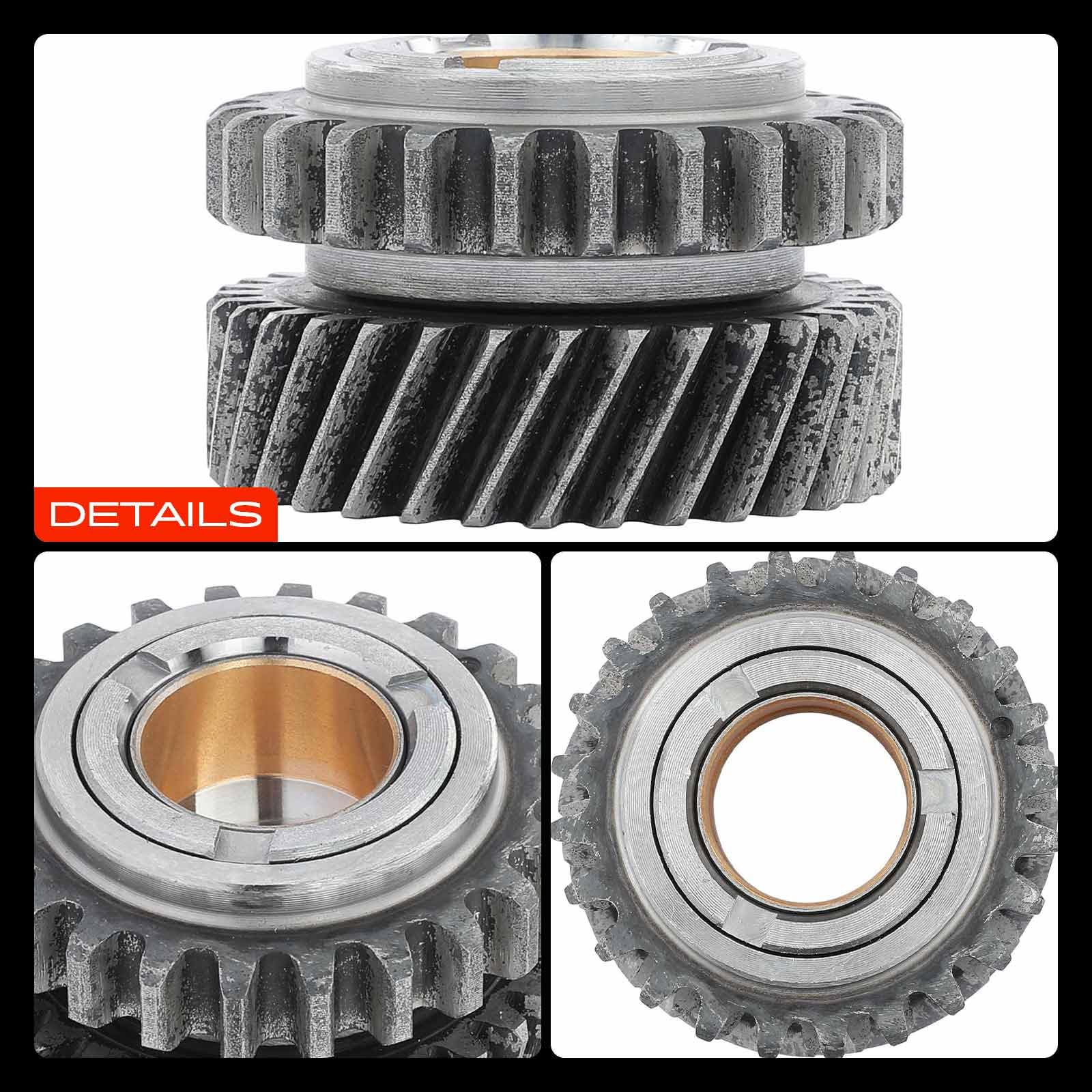 Frankberg Zahnrad Ausgleichswelle Kompatibel A3 8P1 A4 Golf V Octavia II Passat Beetle