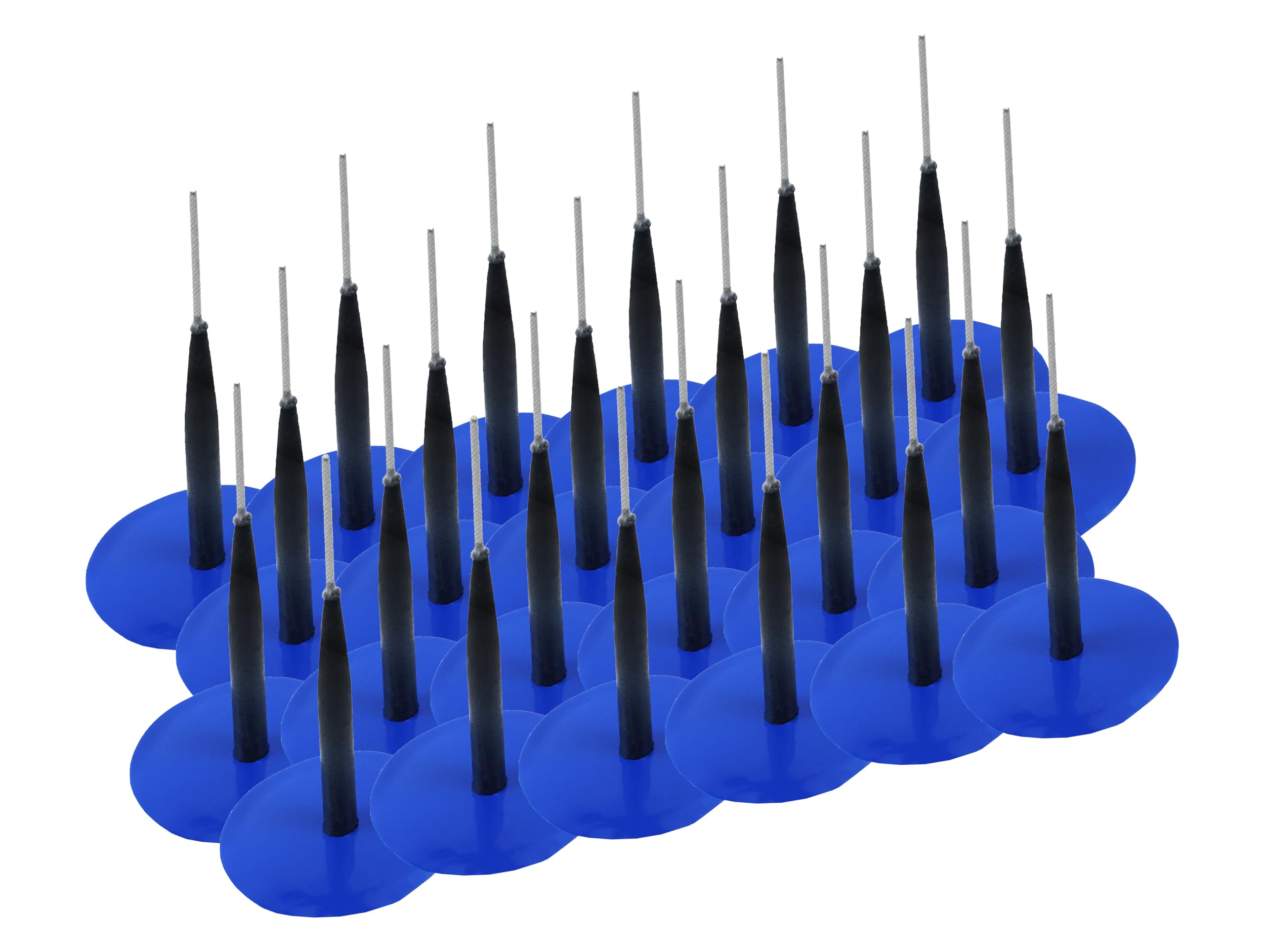 TP-103D Combination Repair Unit, Tire Repair Patch Plug 1/4" x 1 3/4" Dipped stem 24 pcs
