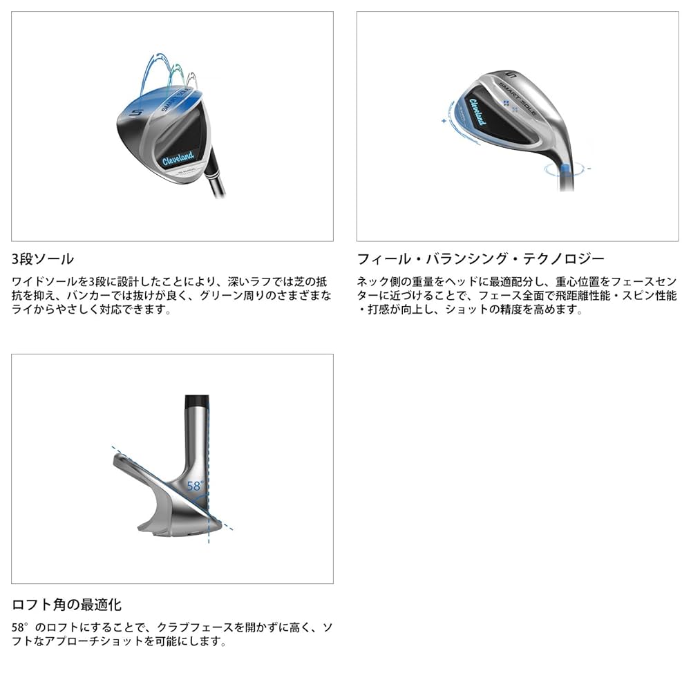 Amazon | Cleveland GOLF(クリーブランドゴルフ) サンドウェッジ