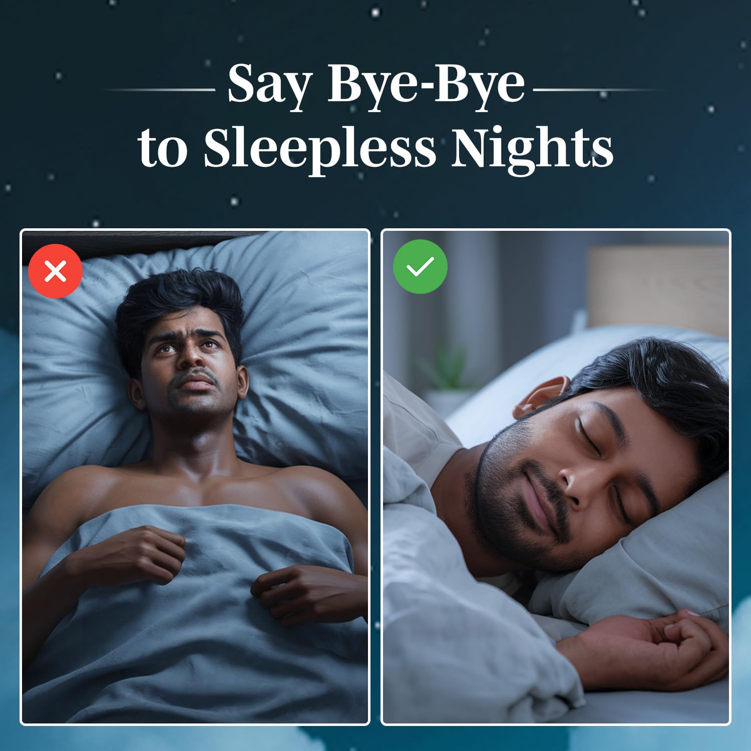 Ayuvya Magical Sleep Support Melatonin Effervescent Pills - Natural Sleep | Night Time Sleep Aid & For Morning Energy | As Seen on Shark Tank 3