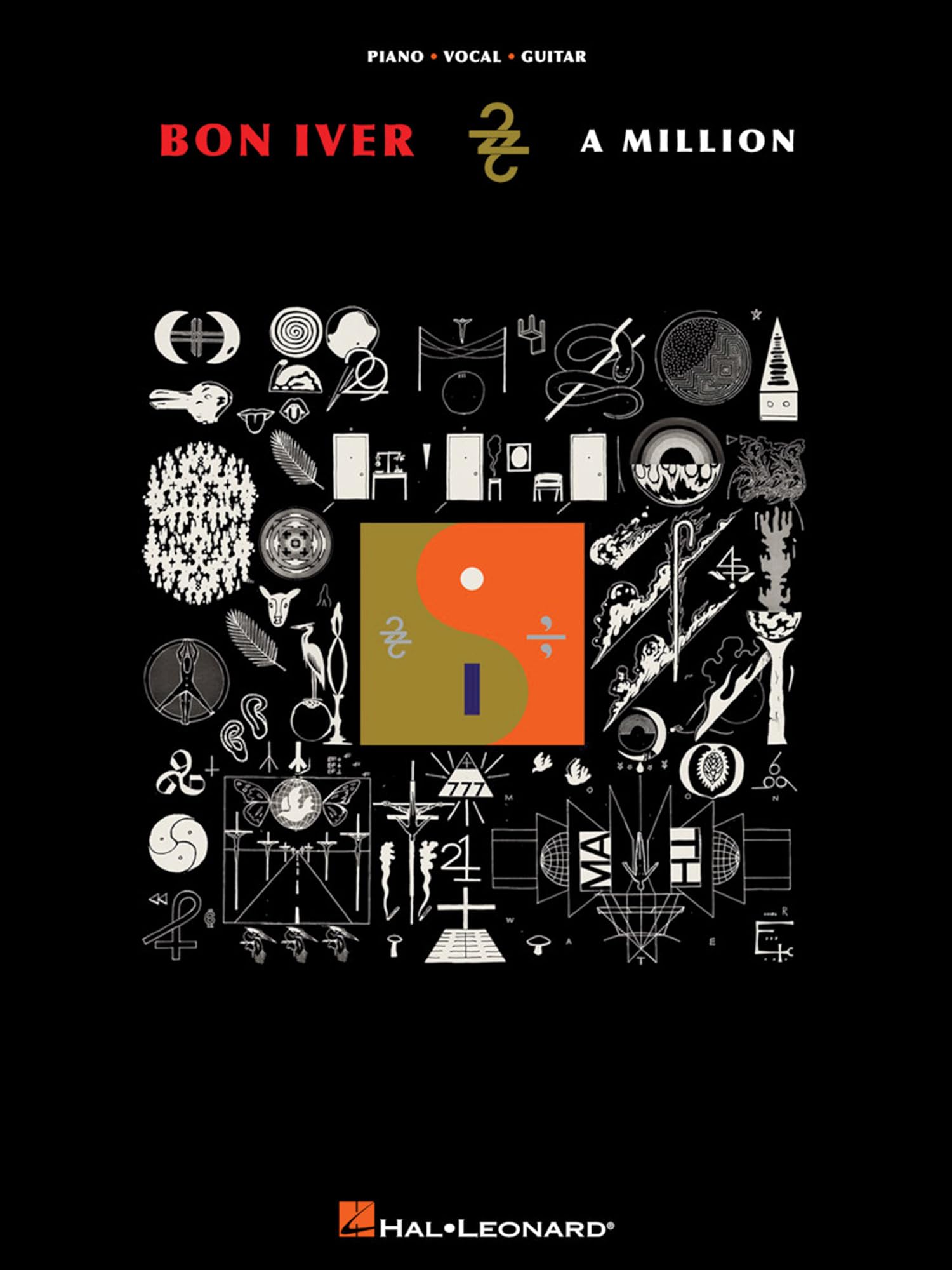 Bon Iver - 22, A Million. Piano, Vocal And Guitar.