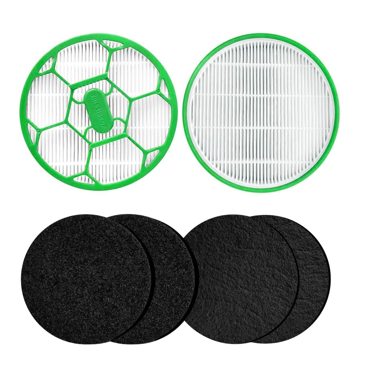 Hepa Filter Sponge Replacement Accessories for Neakasa/Neabot P1 Pro Pet Grooming Kit & Vacuum (2 Hepa Filters+4 Sponges)