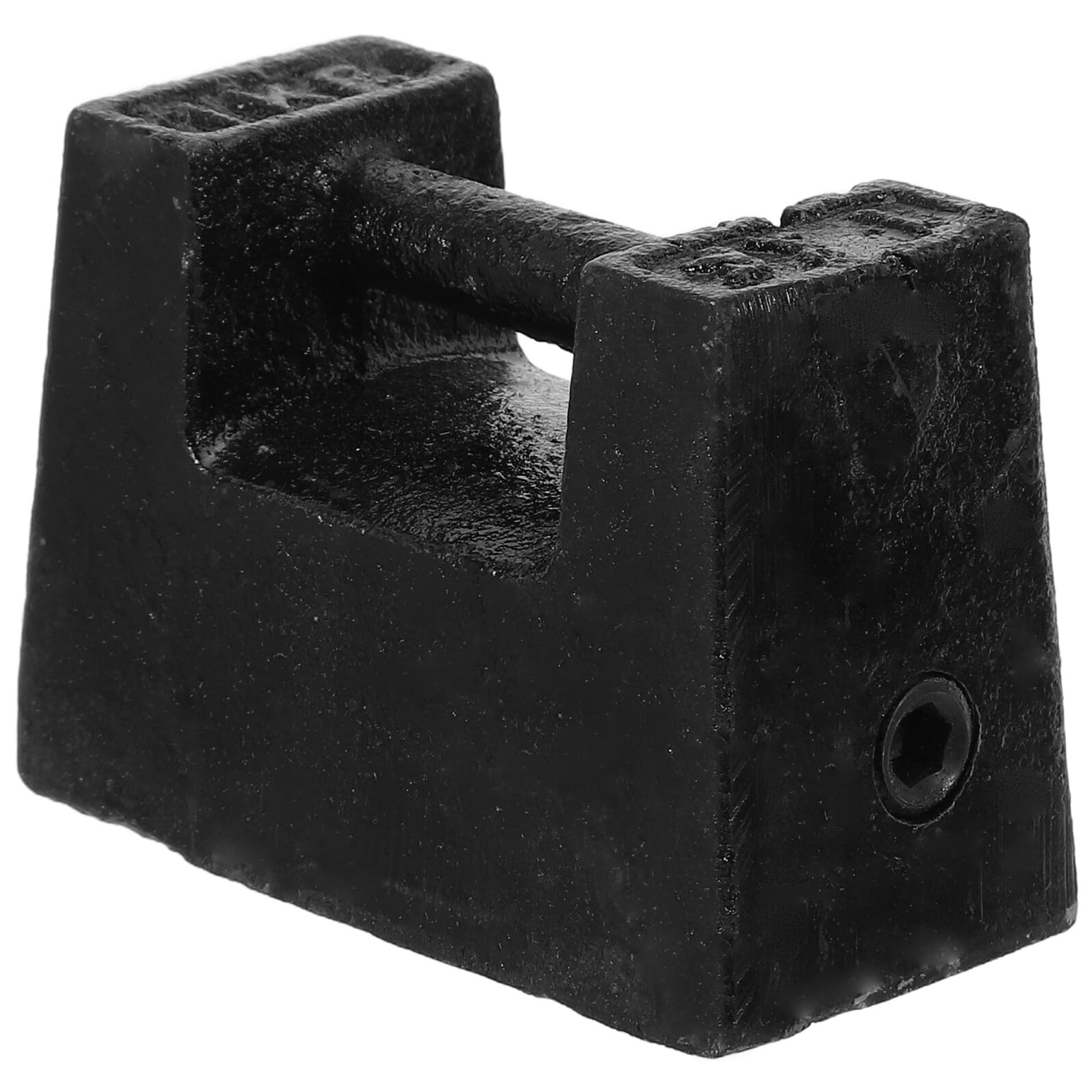 SHERCHPRY Placa de Peso de Hierro Fundido 1 Kg, Pesas Calibradas para Básculas Industriales, Discos de Peso Precisos para Calibración y Control de Balanzas Profesionales