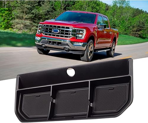 ZZDMDM Bandeja organizadora de tablero Ford F150 2023 para Ford F150 2021 2022 2023 consola central de automóvil, accesorios de tablero de disponible en Yaxa Colombia