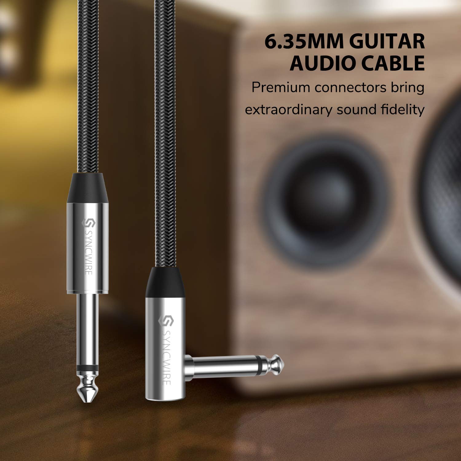 Amazon | Syncwire シールド ギター SL型 【高耐久ナイロン/断線し