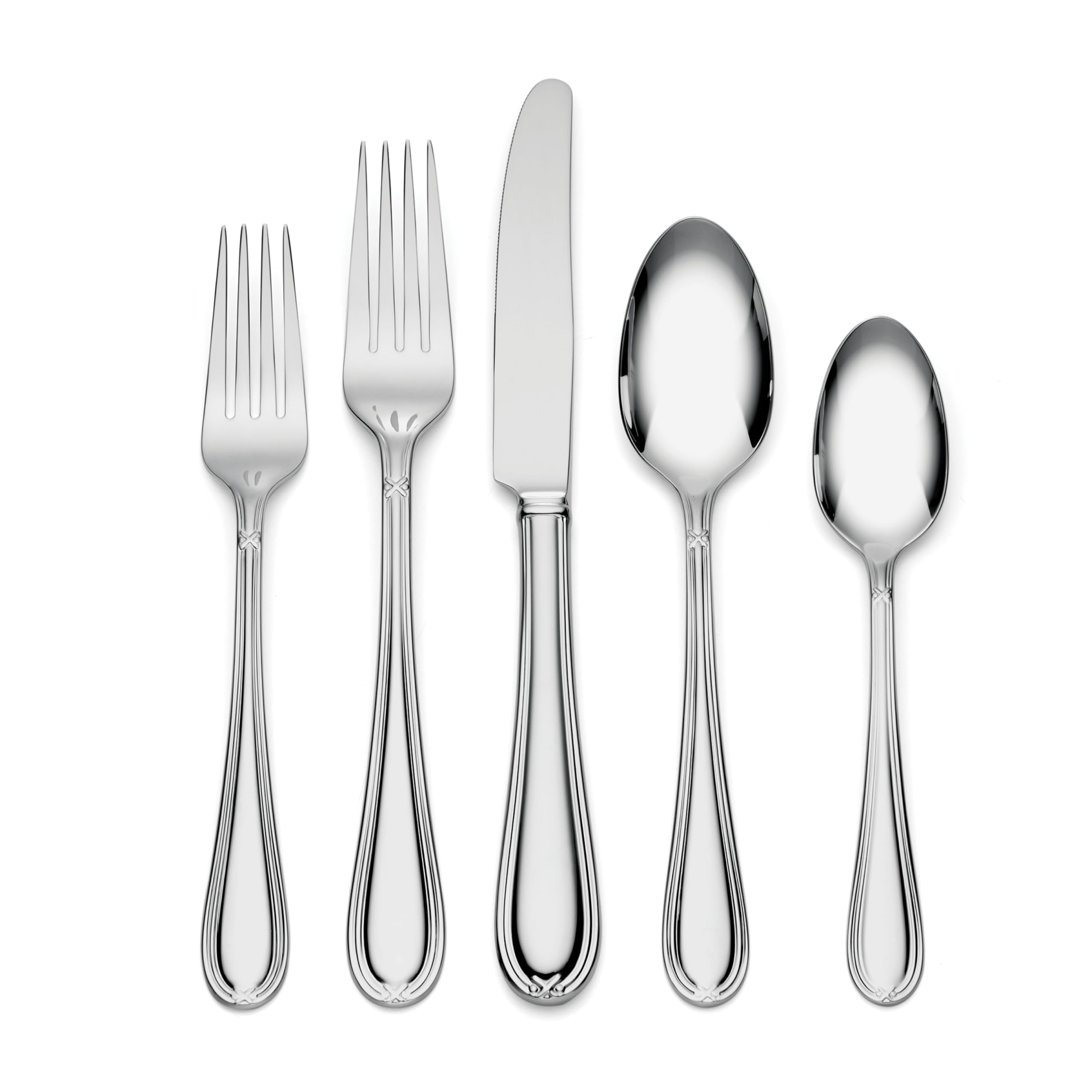 Ashbridge 80-Piece 18/10 Silverware Set for 12, Flatware