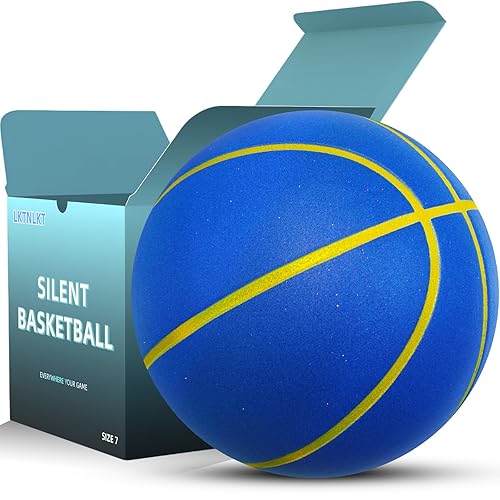 Silent Basketball Size 7 (29.5") – Grooved Airless Foam Indoor