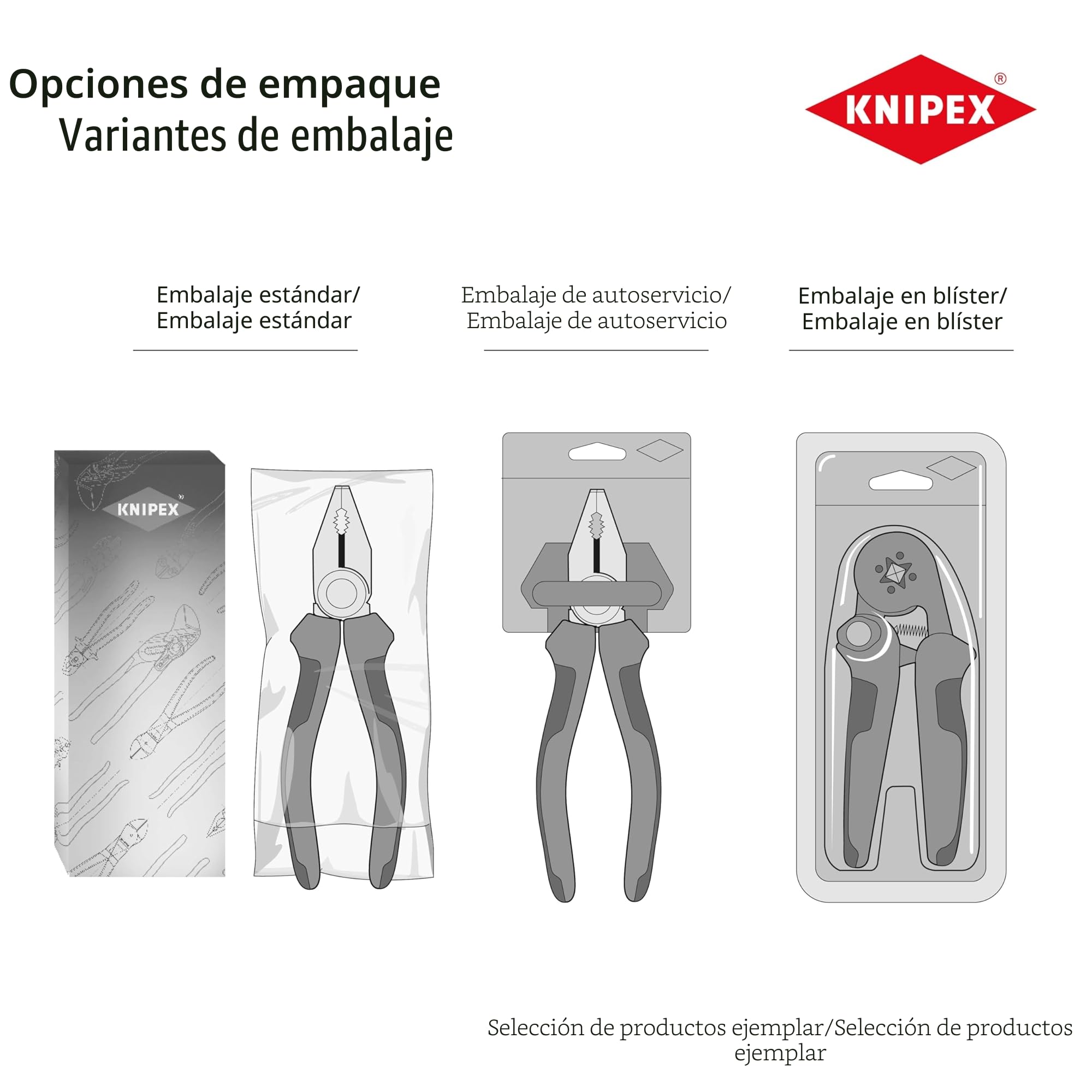 KNIPEX NexStrip 190 mm 12 72 190 Herramienta multifuncional para electricistas