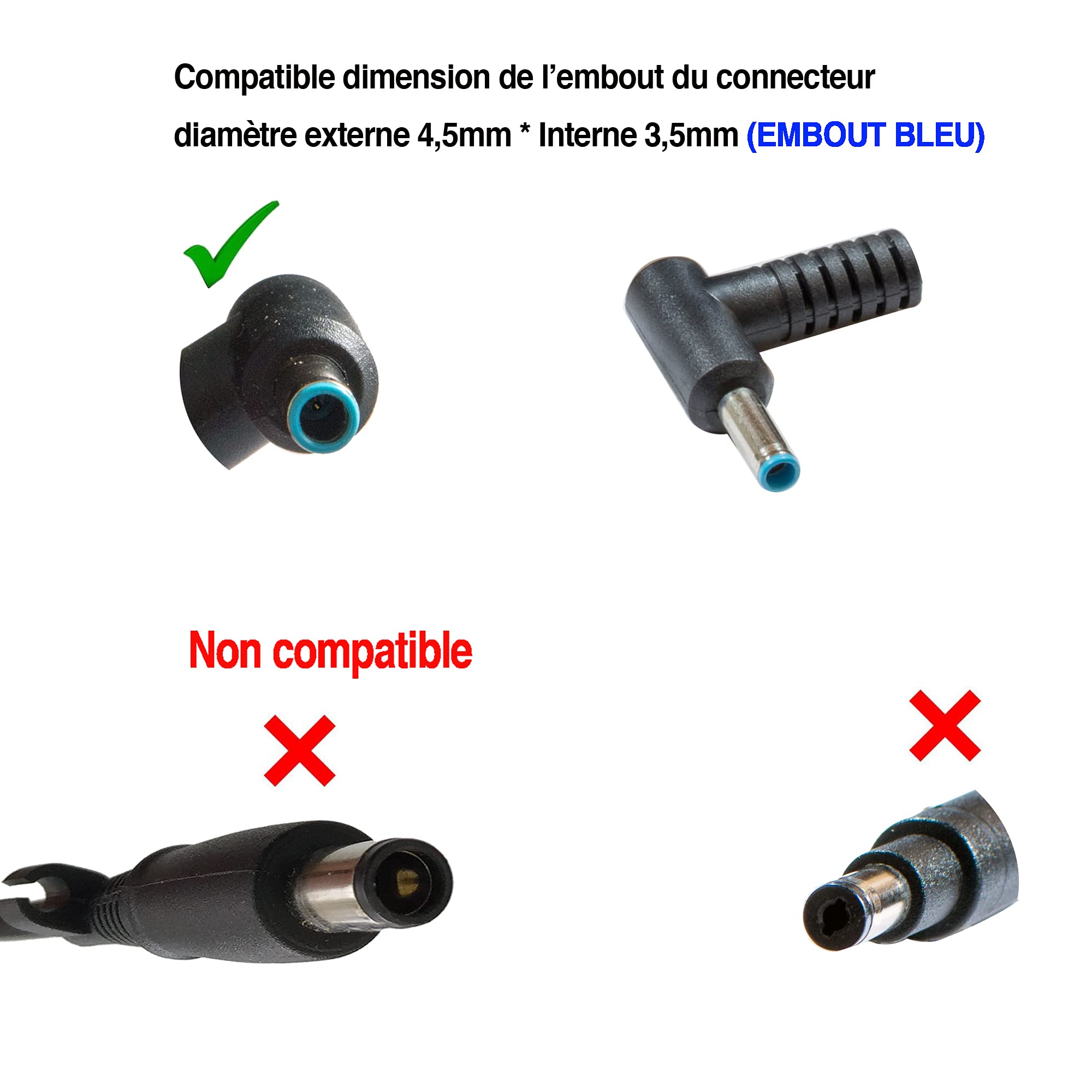HP Envy X360 13-bf0013dx 2 In 1 Replacement Part Charger - Blessing