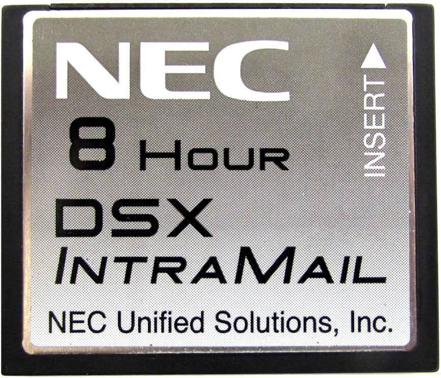 NEC 1091060 DSX IntraMail 2-Port/8-Hour Voice Mail, 128 Mailboxes