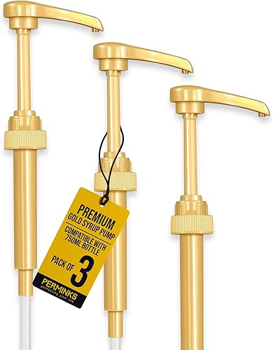 Miniatura 42 de Bomba de jarabe prémium compatible con botella Torani de 25.4 fl oz, jarabes Davinci, dispensador de jarabe sin derrames, sin obstrucciones