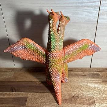 Amazon.co.jp: キングギドラ ブルマァク 当時もの ソフビ : おもちゃ