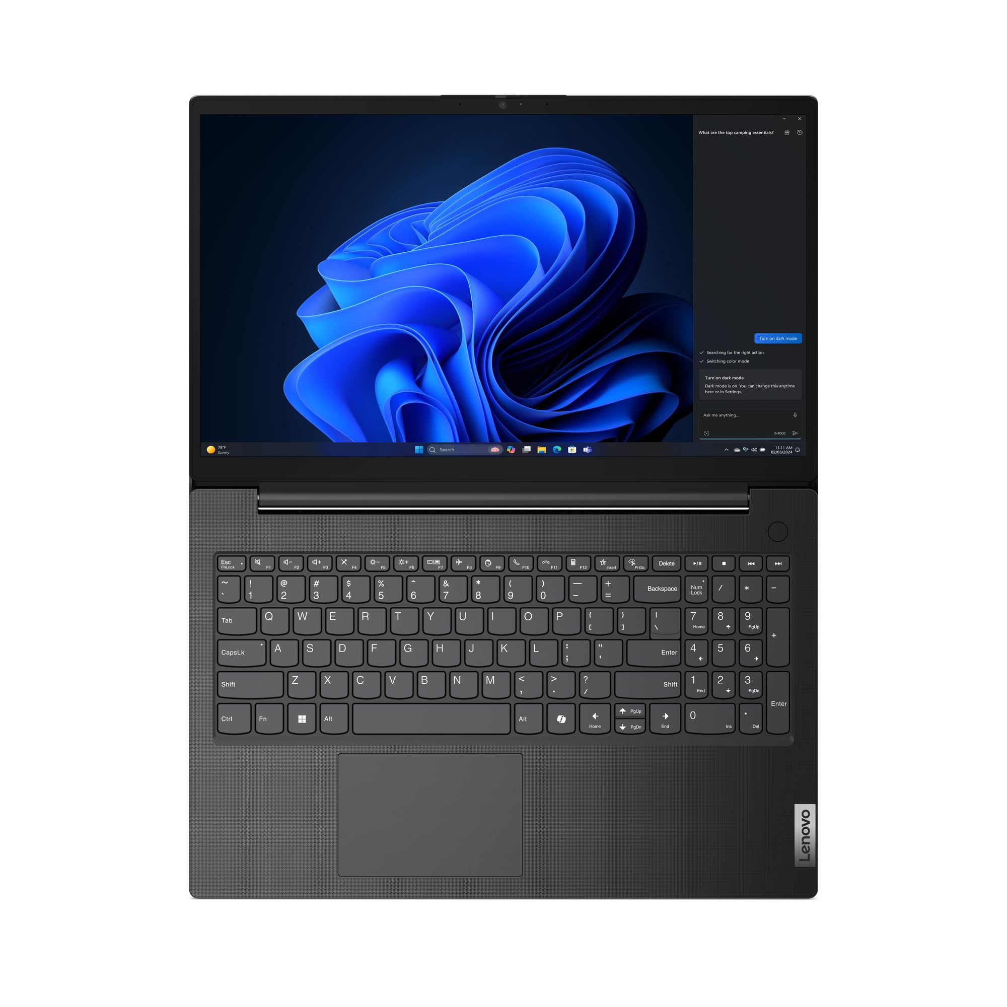 Lenovo V15 G5 IRL Notebook 15,6" FHD (1920x1080), Intel Core i5-13420H, 16GB RAM DDR5, 1TB SSD NVMe, UHD Graphics Integrata, Wi-Fi 6, Bluetooth 5.2, Business Black, Win 11 Pro