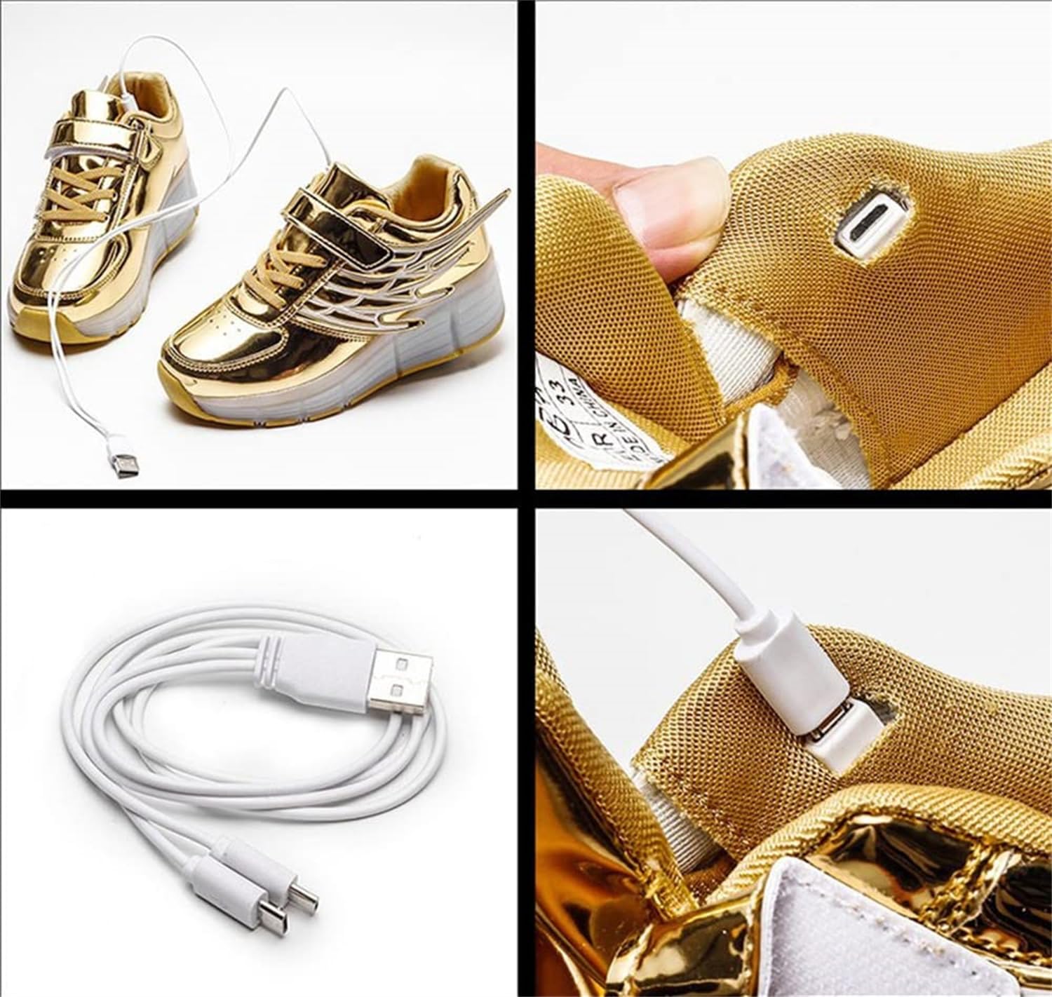 Scarpe con rotelle da Bambina Scarpe con luci Ragazza Scarpe da LED Ruota Skateboard Sneaker Sportive con Rotelle Automatiche Ruota Multisports Skateboard Sneaker con Ruote per Bambini…