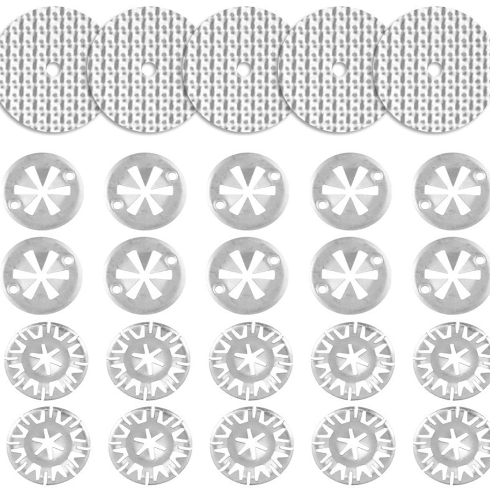 Woedpez B N90796501 Heat Protections Plate Repair Strong Steel Arrier Repair Set For Automotive Insulation Simple Setup & Mounting For Use Set Discs Fastener Vehicle Reinforcement With