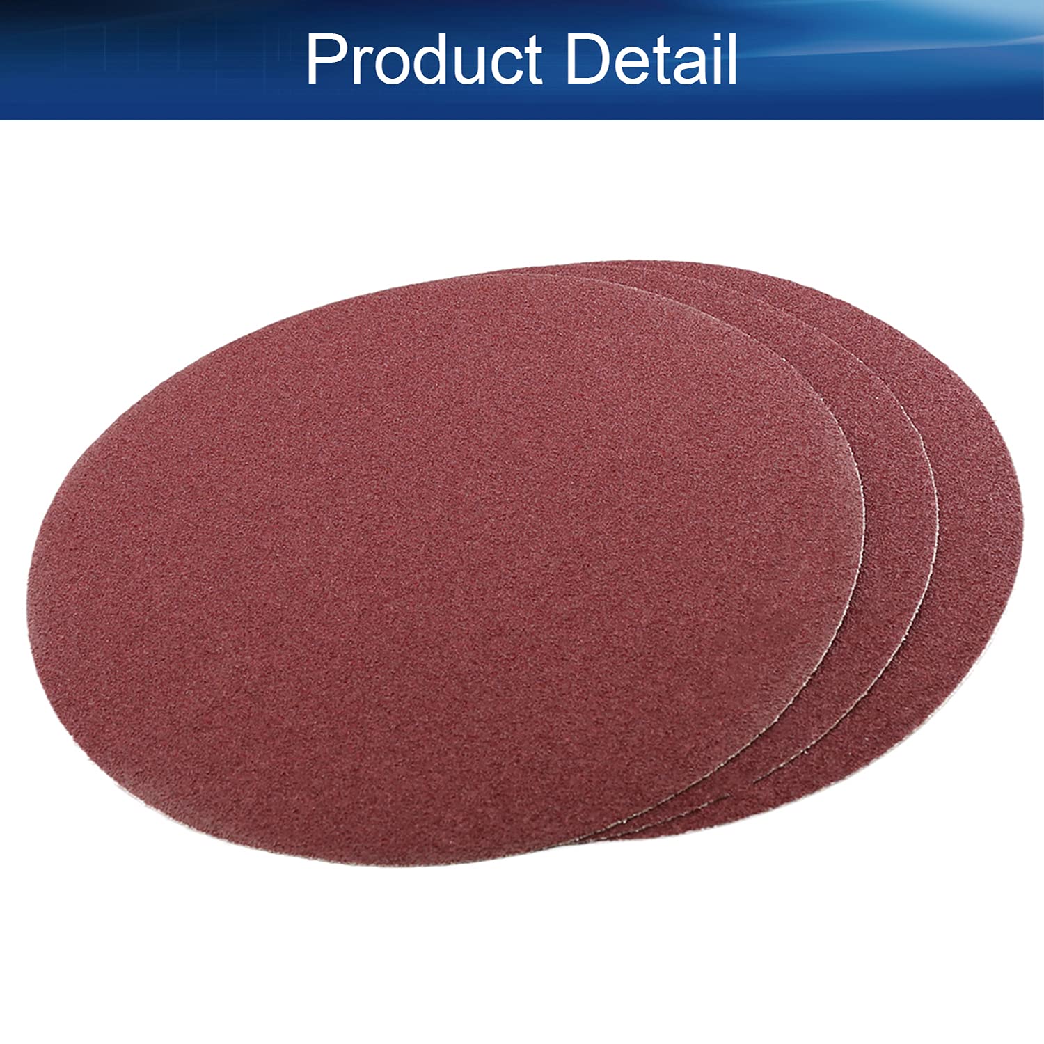 CowboyBOB 100 PCS 6 Inch Gold PSA Sanding Discs Sanding Pads 150 Grit