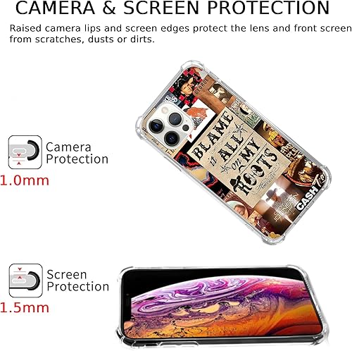 Vista 21 de Hippie Trippy - Funda psicodélica compatible con iPhone 15 Pro, funda con cara sonriente de ovni de astronauta alienígena para iPhone 15 Pro