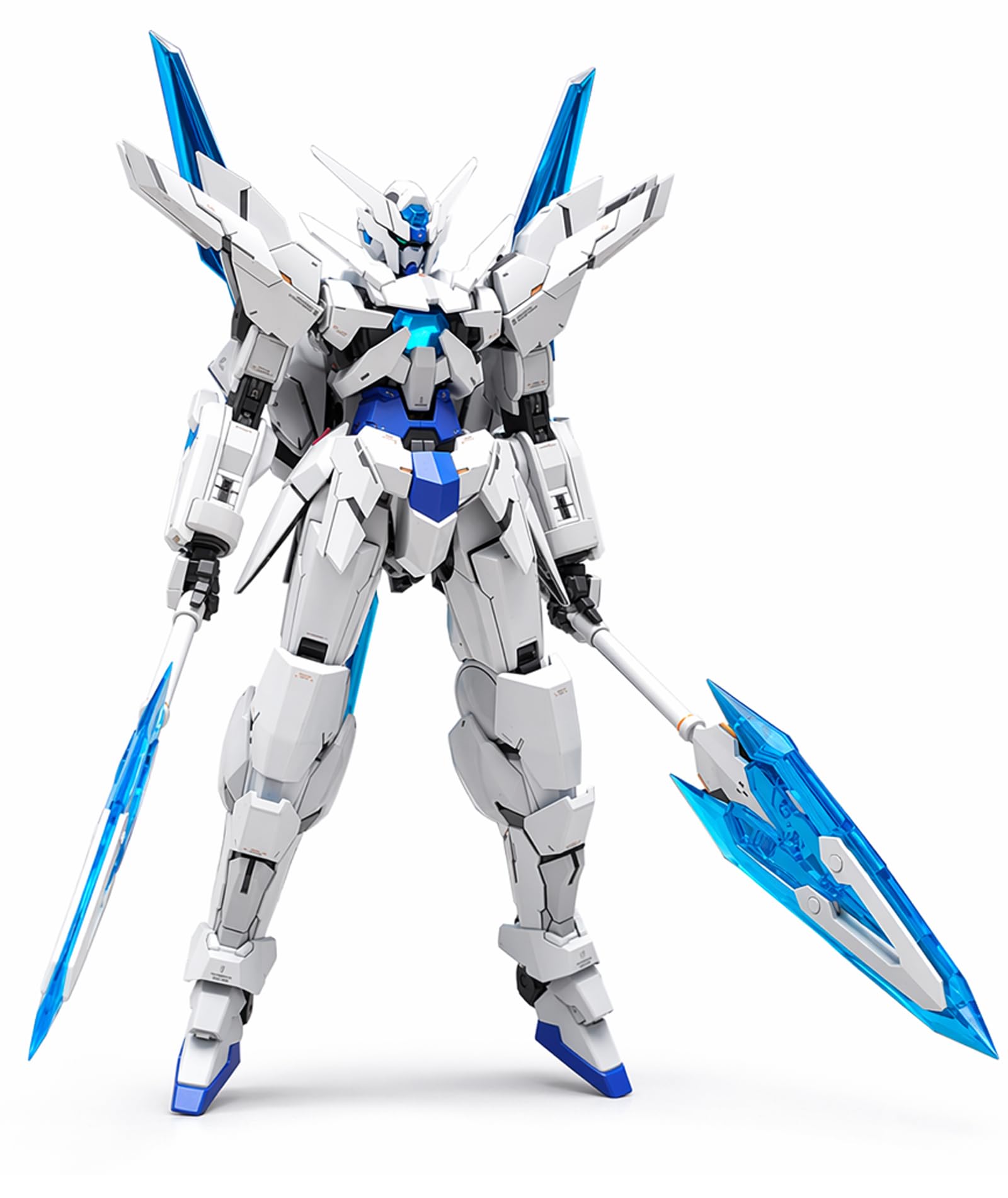 embroidery Robot Model Kit, Action Figures Model Building Set, Engaging Craft Activity for Hobby Enthusiasts and Collectors, White Transformation Robot 1 Piece-image-11
