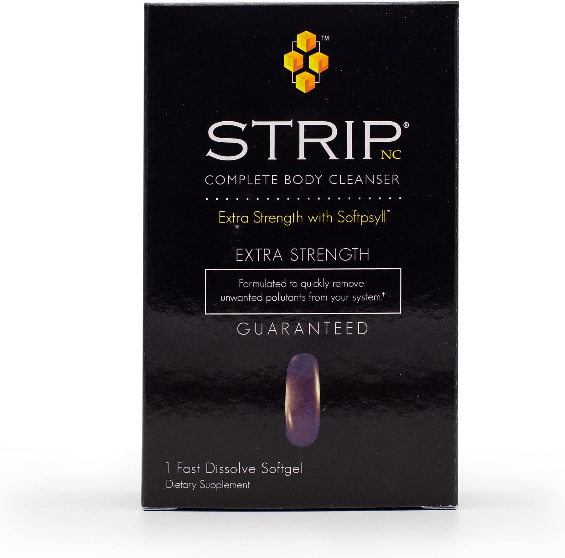 Strip NC Complete Body Cleanser- Extra Strength with Softpsyll- 1 Fast Dissolve Softgel
